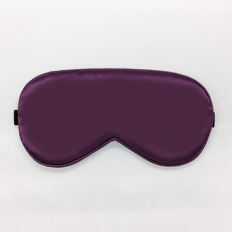 Cross-Border Eye Masks in Stock, Double-Sided Imitation Silk Sleep Wholesale, Blackout for Nap, Travel, Aviation, Full Blackout Eye Protection