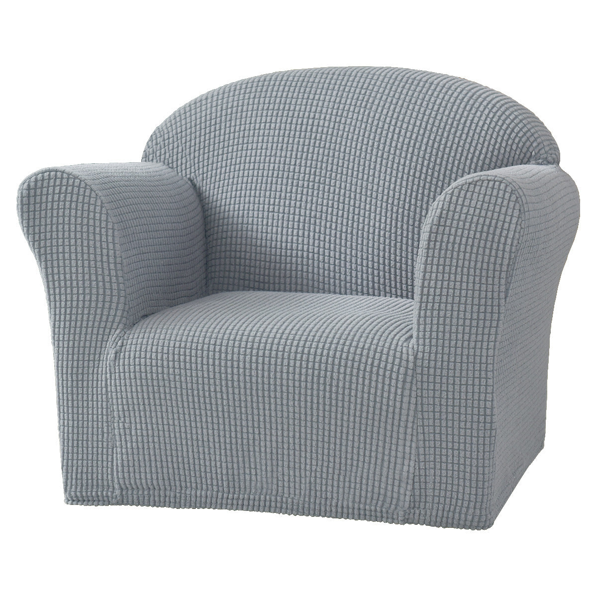 Cross-border Exclusive Elastic Fleece Children's Sofa Cover Solid Color Simple Small Sofa Cover Baby Sofa Cover