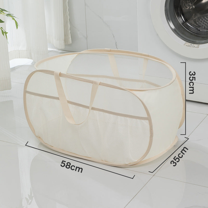 Source Manufacturer Pop-Up Storage Box Camping Picnic Swimming Badminton Racket Storage Bag Zipper Multi-Function