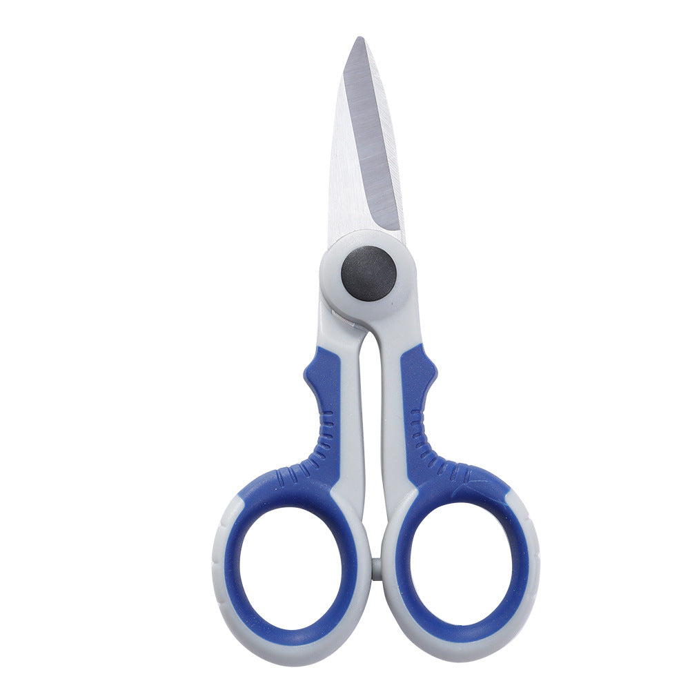 Stainless Steel Fishing Line Scissors, High-Power Fishing Line Scissors, Small Iron Wire Scissors, Outdoor Fishing Supplies, Portable
