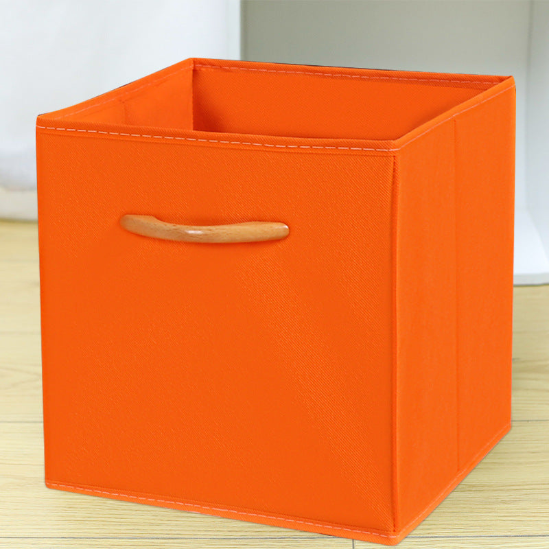 Amazon Lidless Storage Box Fabric Storage Box Foldable Large Drawer Storage Box Toy Storage Box