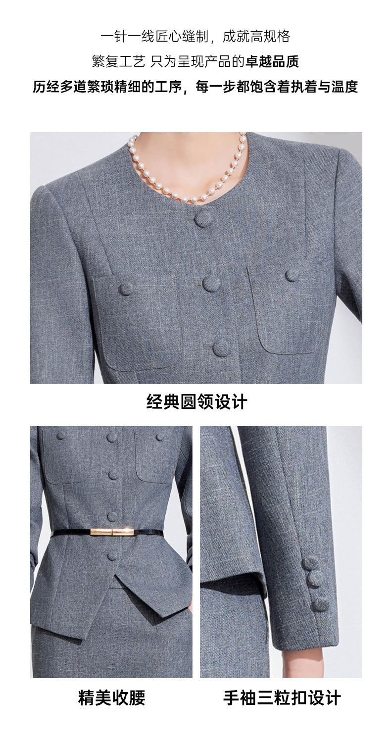2025 Autumn and Winter Casual Fashion Suit Pants Business Wear Women's Cross-Border Export Pants Suit 6909