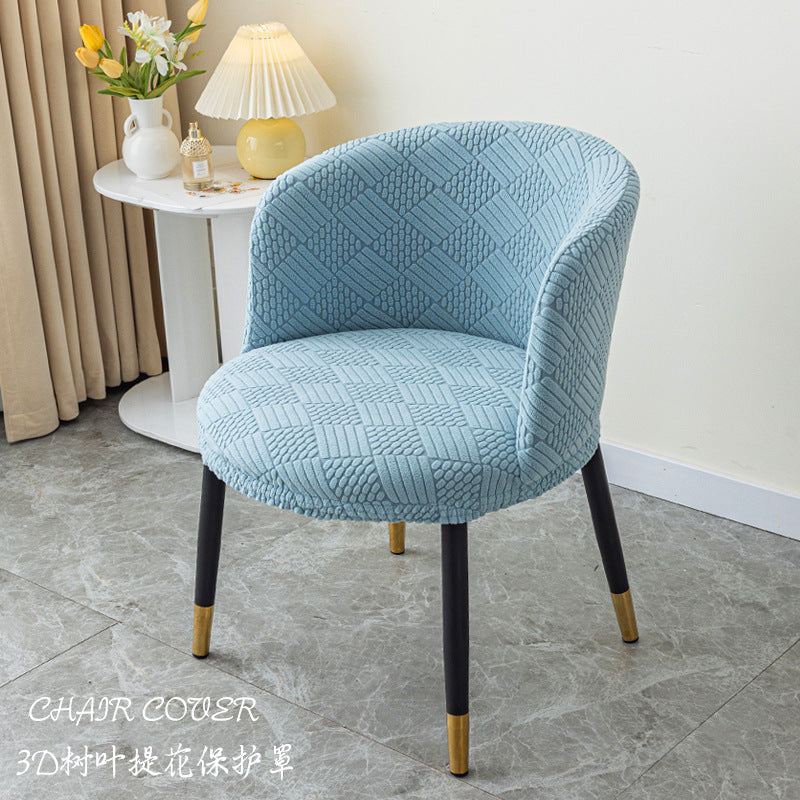 Curved chair cover dressing table dressing table office coffee shop conference semicircle chair cover chopsticks cover cover cloth