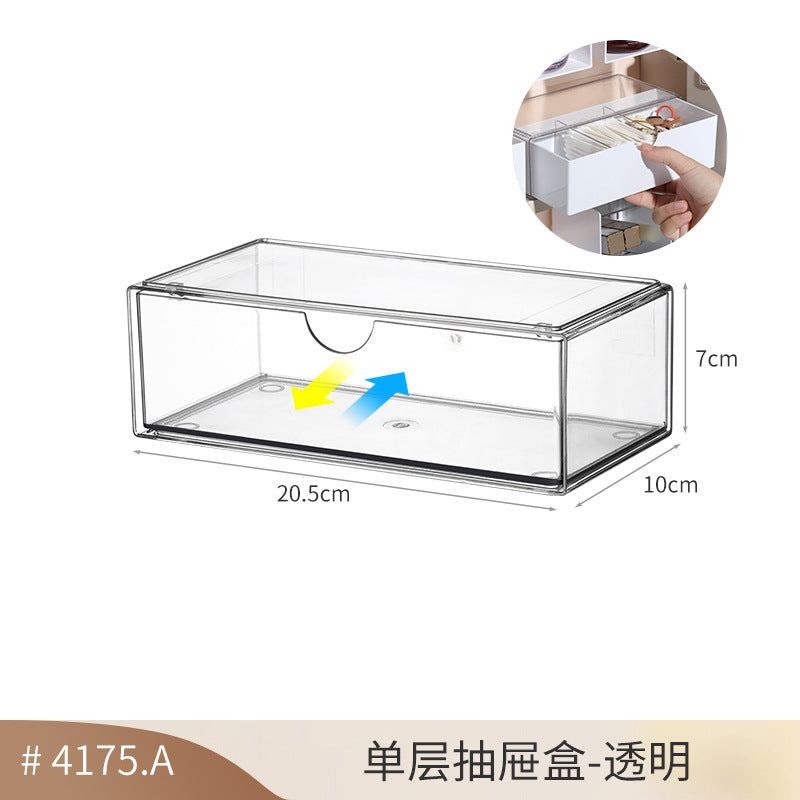 5028. Japan Km.5029. Simple Transparent Shelf, Multiple Hand-Made Display Shelves Can Be Stacked