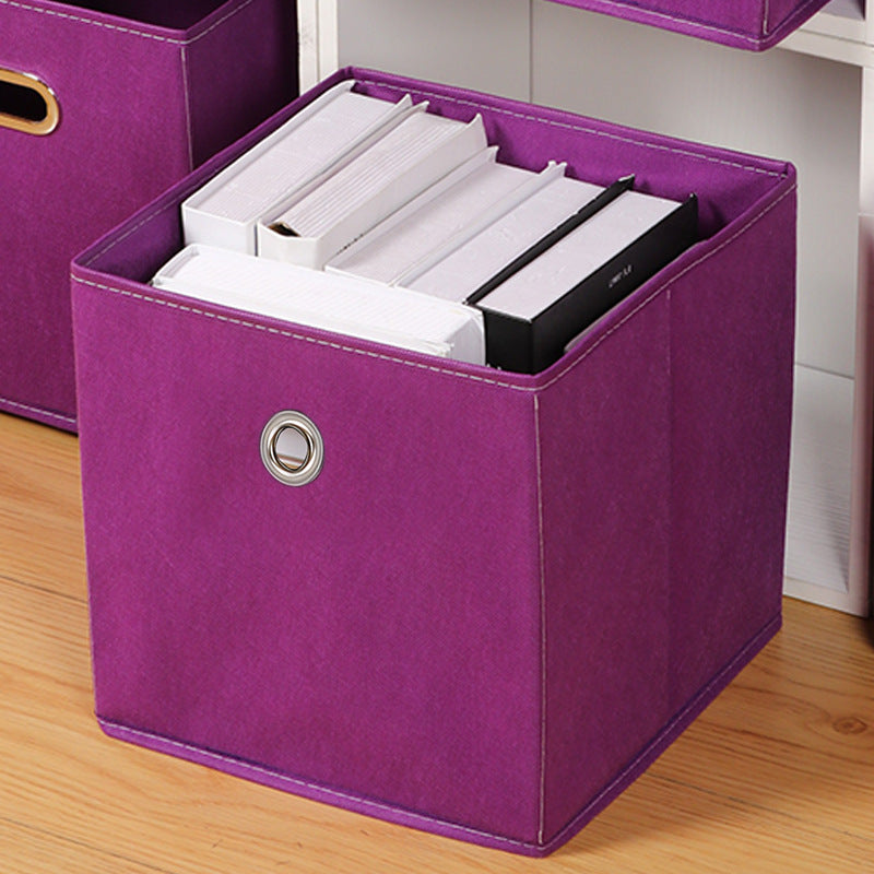 Amazon Lidless Storage Box Fabric Storage Box Foldable Large Drawer Storage Box Toy Storage Box