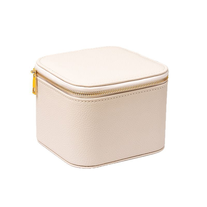 Cross-border independent packaging bag jewelry box portable ladies travel earrings necklace jewelry storage box anti-oxidation