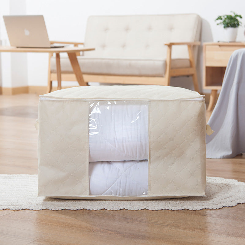 ✅ Thickened Large-Capacity Non-Woven Quilt Storage Bag Organizer Bag Clothes Moving Packing Bag Storage Bag Luggage Bag