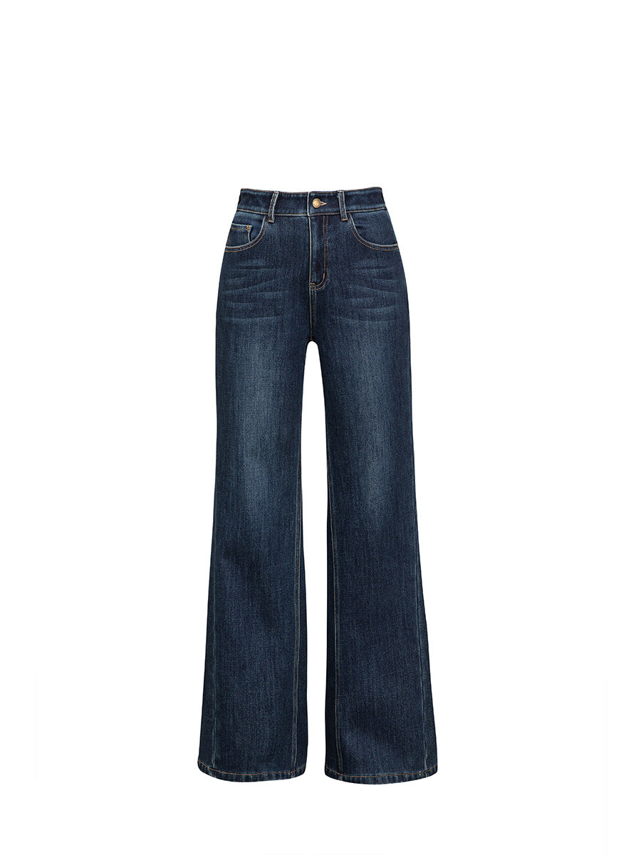 If the 2025 Winter New Style Fleece-Lined and Thickened Women's Jeans Are Four-Way Stretch, Warm, Long, Flared Pants 8120H