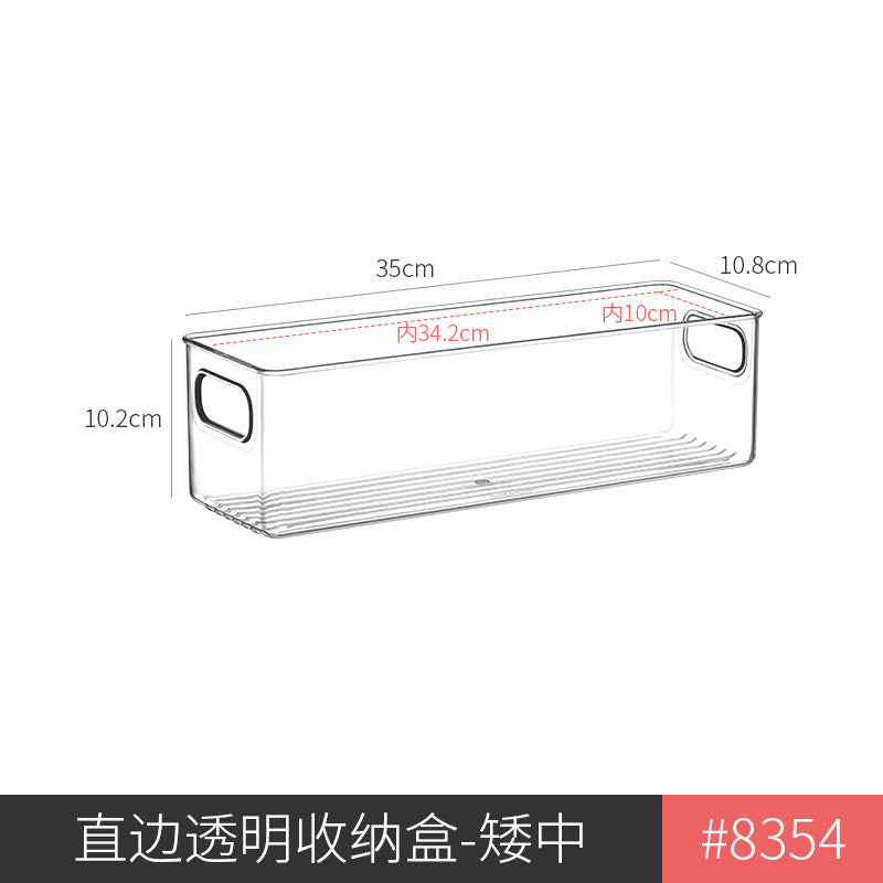 Transparent Bar Storage Box Dust-Proof and Moisture-Proof Protective Cover Desktop Badge Display Frame Food and Toy Millet Storage Display Stand