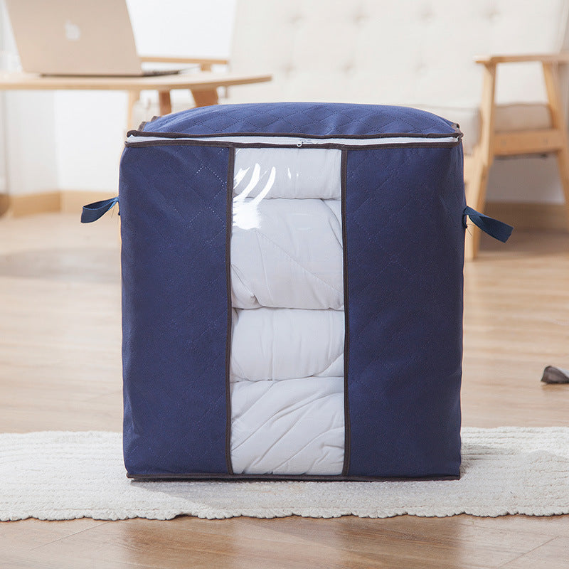 ✅ Thickened Large-Capacity Non-Woven Quilt Storage Bag Organizer Bag Clothes Moving Packing Bag Storage Bag Luggage Bag