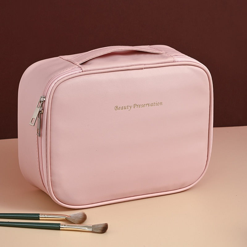 Cross-Border New Products, Split Makeup Bags at Will, Large Capacity, High-End, Multifunctional Cosmetics Storage Bags, Niche Design