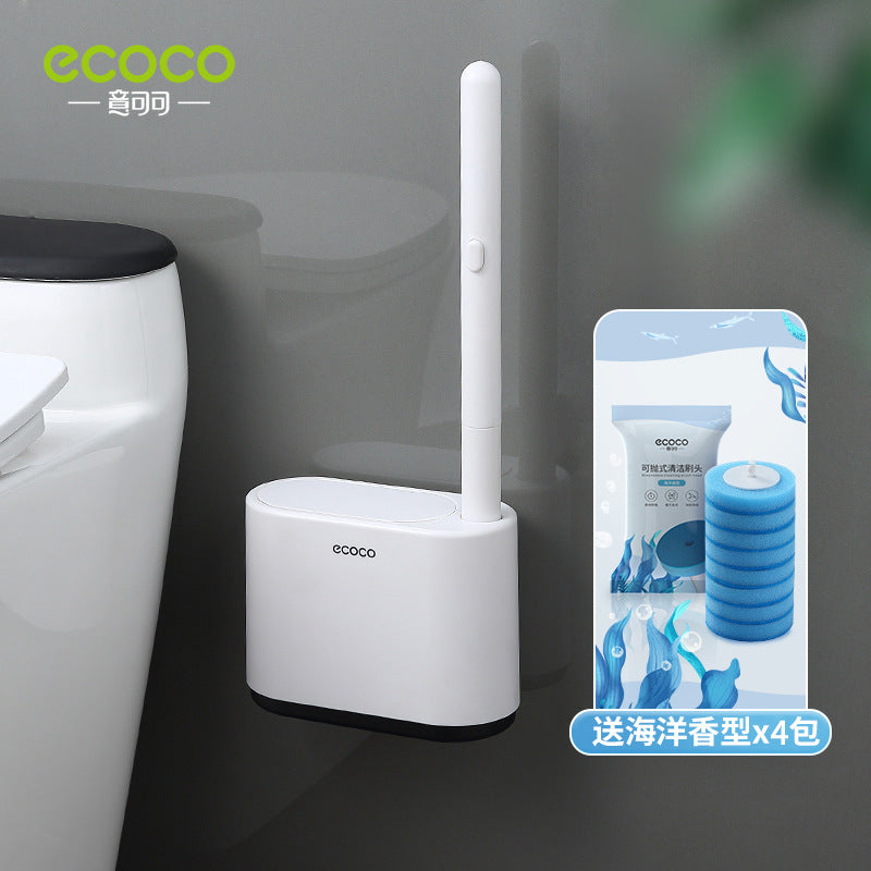 Disposable Toilet Brush Wall-mounted Household Toilet No Dead Angle Cleaning Toilet Brush 2023 New Artifact