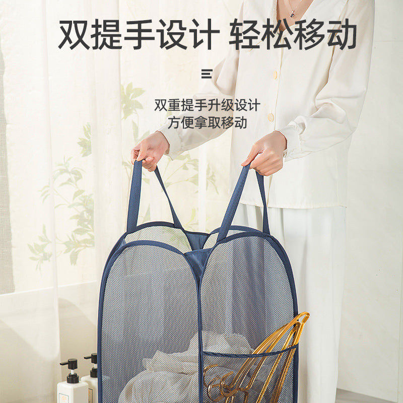 Source Manufacturer Pop-Up Storage Box Camping Picnic Swimming Badminton Racket Storage Bag Zipper Multi-Function