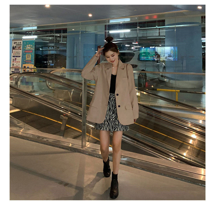 2025 New Women's Spring and Autumn New Korean Style Fashionable Small Suit Jacket Casual Trendy Suit