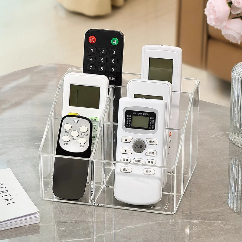 Remote Control Storage Box Living Room Japanese Style Desktop Tv Air Conditioner Bedside Table Storage Artifact Coffee Table Organization Box
