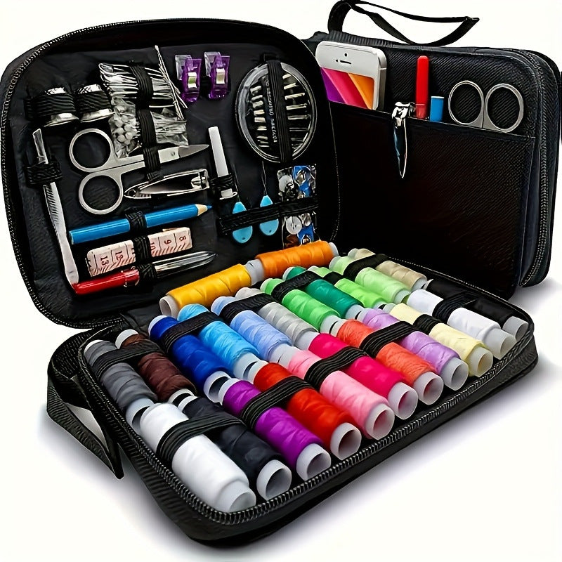 Cross-Border Portable Sewing Kit 226-Piece Set Household Sewing Tools Sewing Box Set Sewing Tools