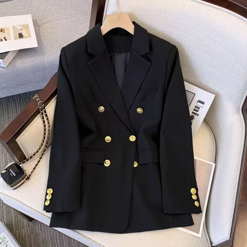 2026 New Style Elegant Commuter Blazer for Women, Spring and Autumn, Unique Design, Trendy Cross-Border Suit