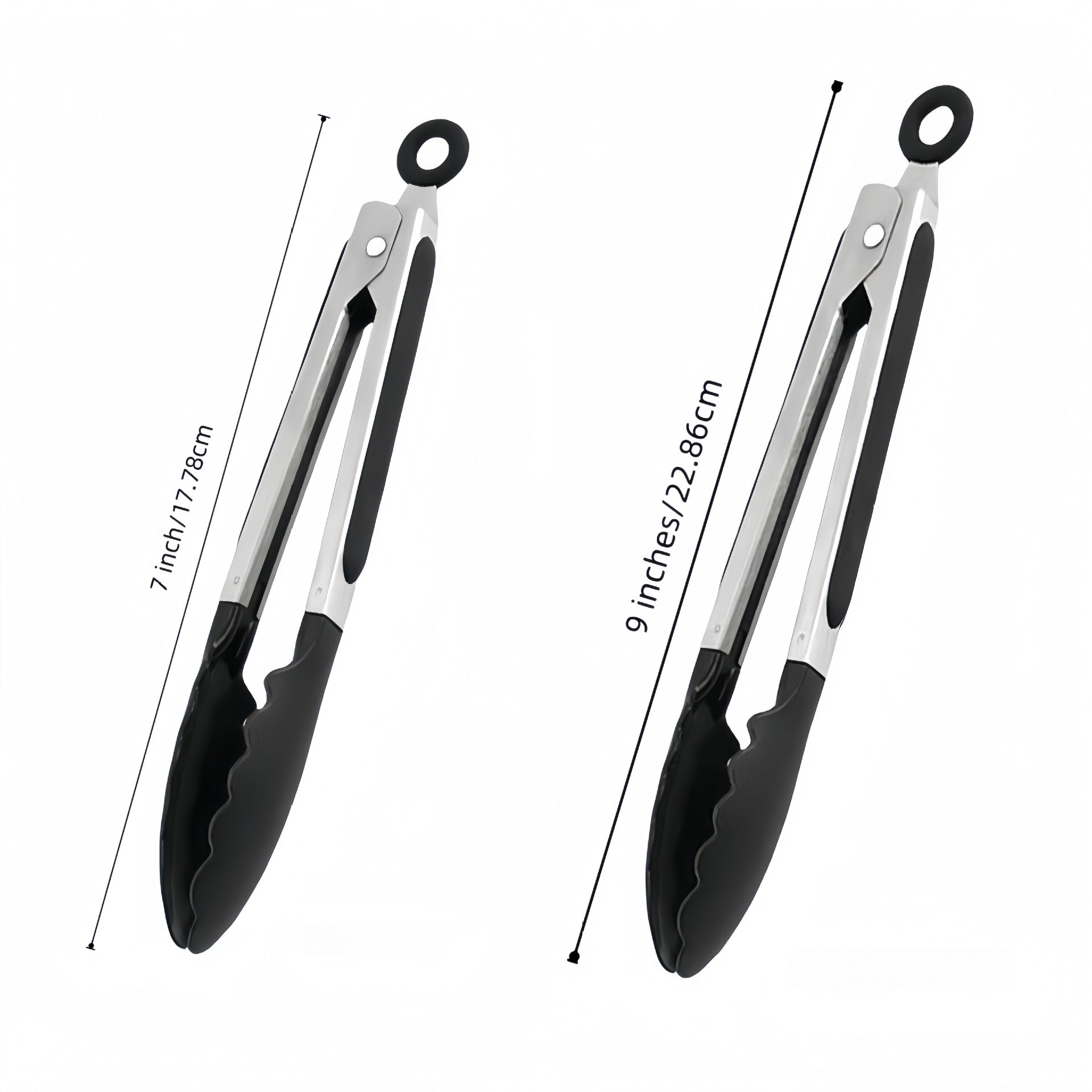 Cross-Border Silicone Clips, High Temperature Resistant Kitchen Anti-Scalding Barbecue Barbecue Clips, Food Clips, Household Stainless Steel Steak Clips