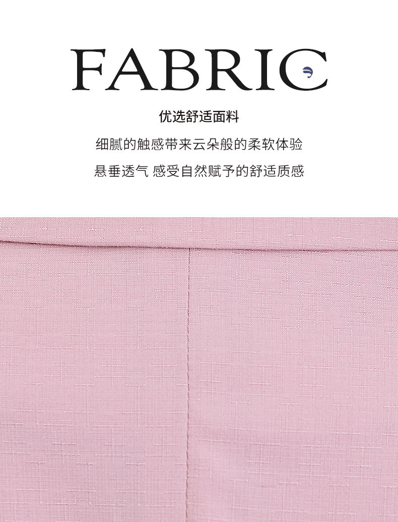 Pink Petite Suit for Women, Summer Thin High-End Short Professional Wear, Fashionable Elegant Casual Formal Wear