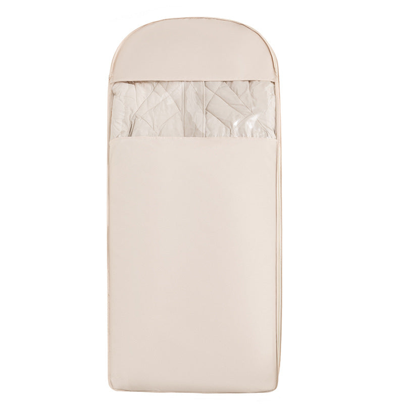 Down Jacket Dust Cover Hanging Household Wardrobe Clothes Dust Storage Bag Long Coat down Jacket Transparent Cover