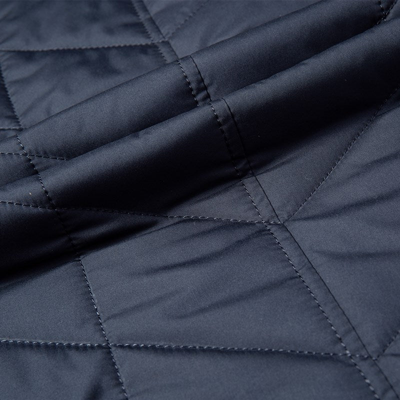 Cross-border 2024 winter father's warm casual cotton-padded jacket stand collar thickened middle-aged and elderly fashion cotton-padded casual coat
