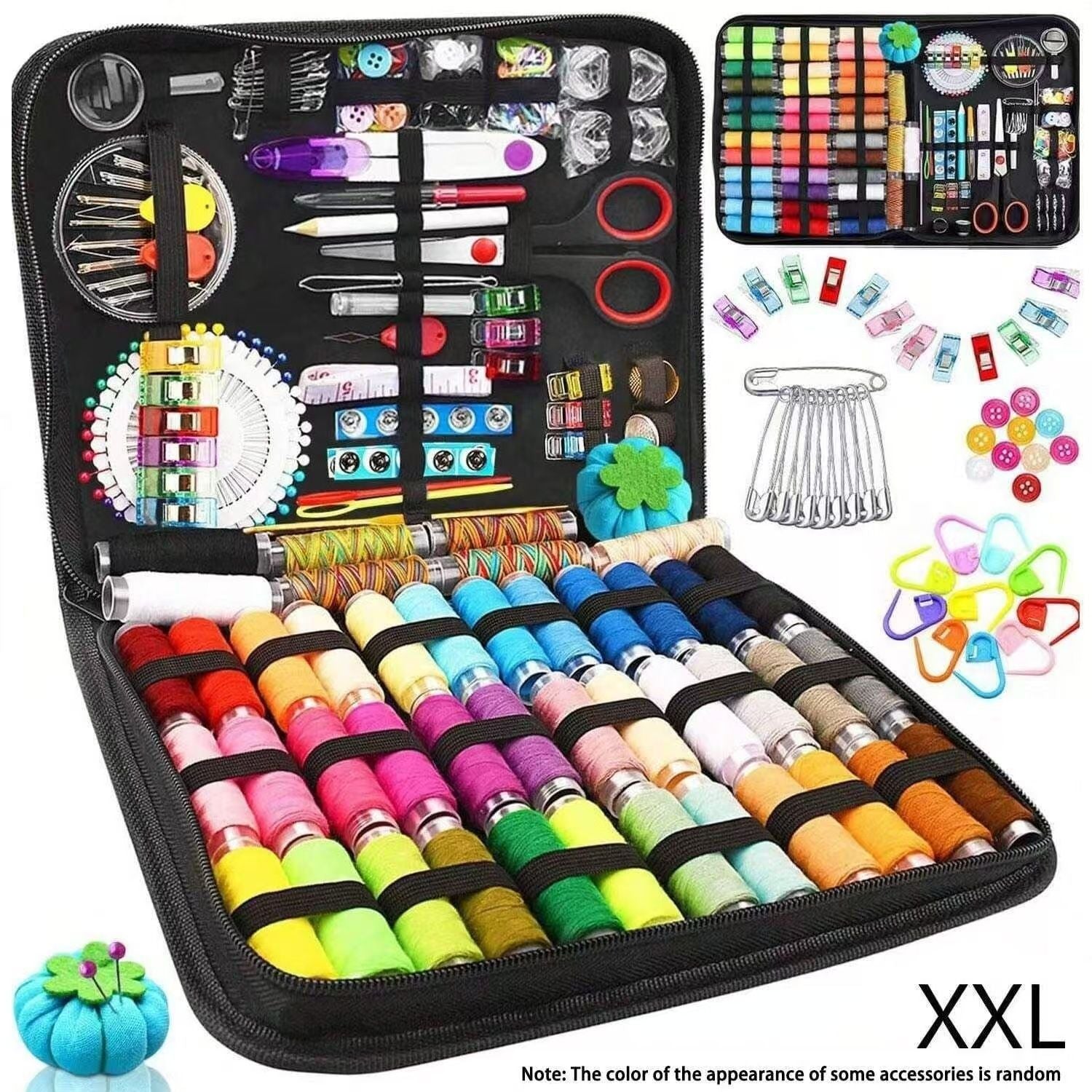 Cross-Border Hot-Selling Household Portable Sewing Kit, Daily Sewing Tools Multi-Piece Set, Handmade Sewing Kit