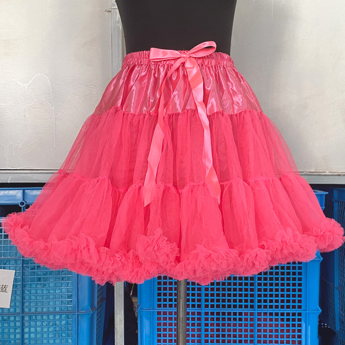 Adult Cloud Brace New Style Breathable Veil Skirt Super Veil Mesh Lolita Soft Girl Tutu Skirt Boneless Pirate Skirt