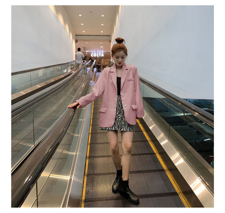2025 New Women's Spring and Autumn New Korean Style Fashionable Small Suit Jacket Casual Trendy Suit