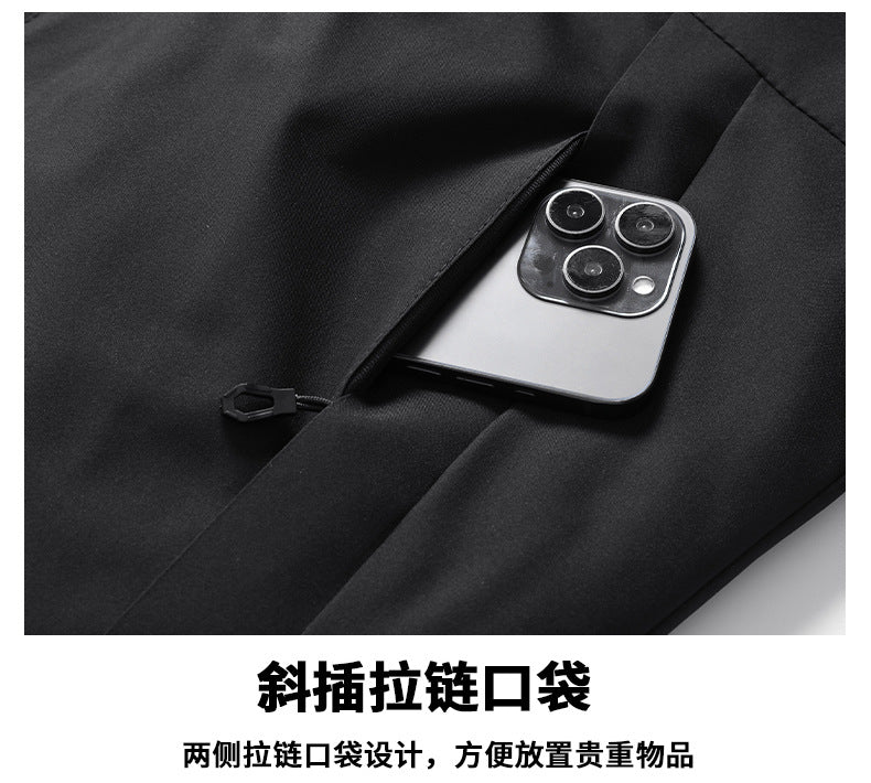 [Cui Wanzhi recommend] Men and women with cotton-padded jacket solid color hooded Joker casual coat couple graphene coat