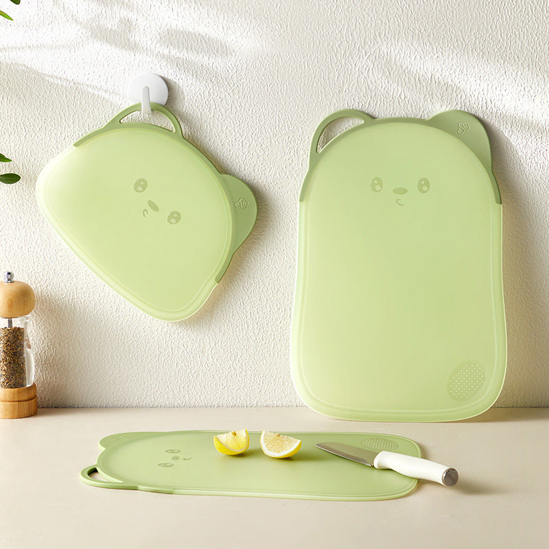 Cutting Board for Home Kitchen, Cartoon Cutting Board, Special Baby Food Supplement, Fruit Cutting, Cute Bear Cutting Board