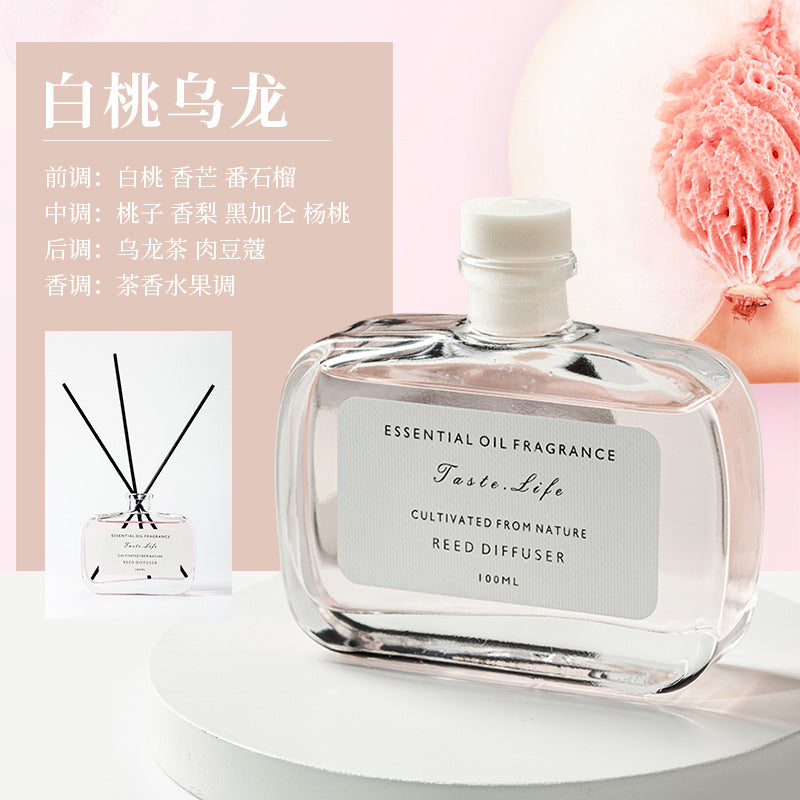 Fireless Aromatherapy Essential Oil for Home Bedroom, High-End Fragrance Refill Set, Imported Perfume, Hotel Toilet Deodorizer