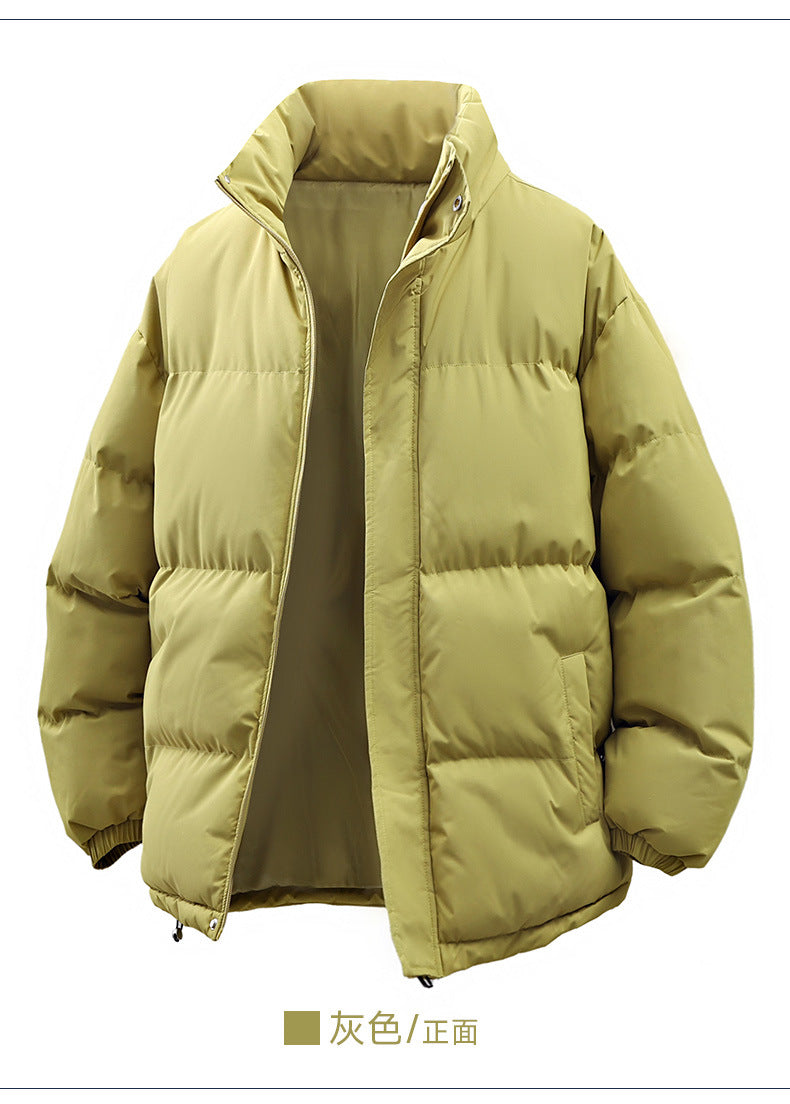 Winter cotton-padded jacket coat American fashion brand couple's bread clothing casual all-match daily loose thickened