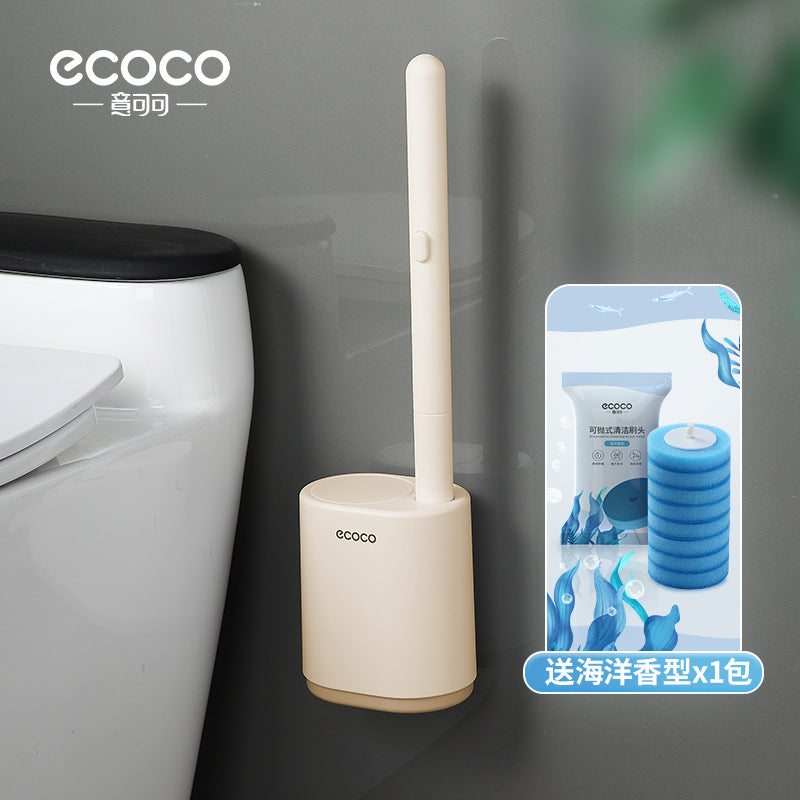 Disposable Toilet Brush Wall-mounted Household Toilet No Dead Angle Cleaning Toilet Brush 2023 New Artifact