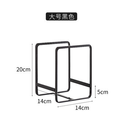 Cross-border Simple Metal Dishes Storage Rack Cabinet Dish Draining Kitchen Finishing Dishes Rack Storage