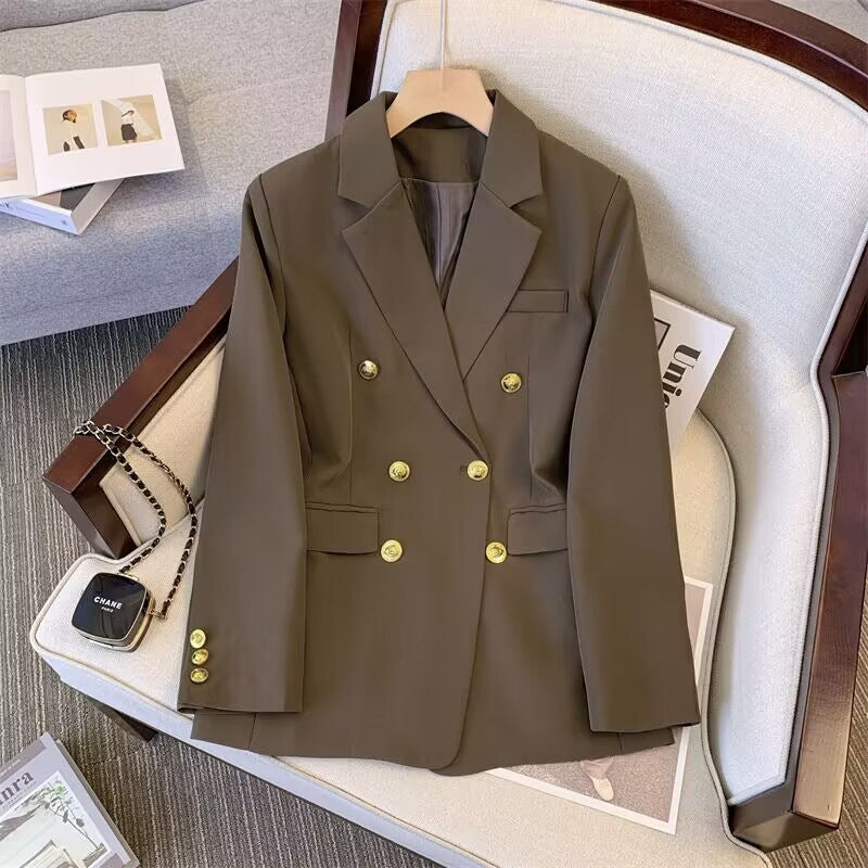 2026 New Style Elegant Commuter Blazer for Women, Spring and Autumn, Unique Design, Trendy Cross-Border Suit
