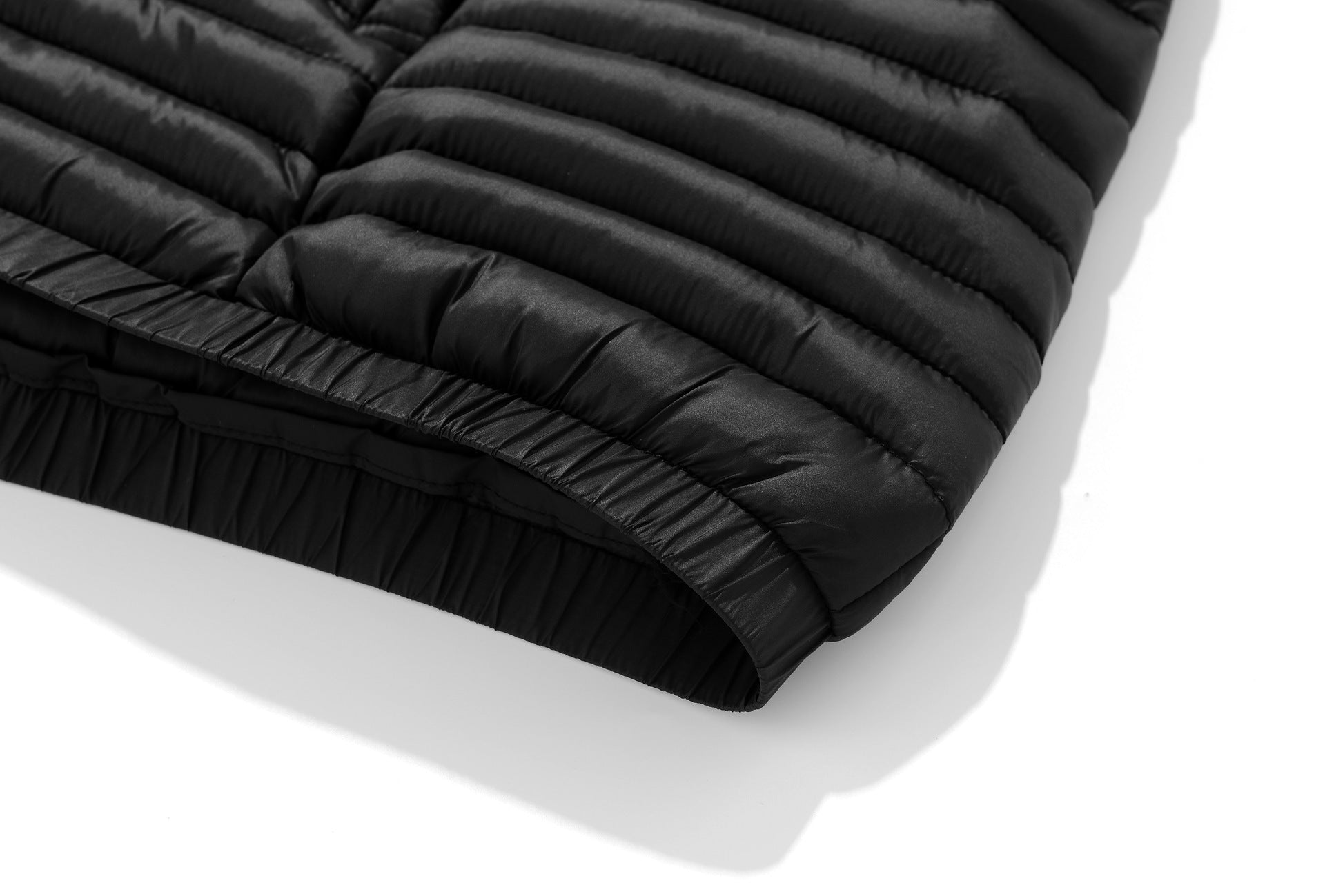 Cross-Border Men's Cotton Jacket 2025 Autumn and Winter Graphene Detachable Hood Amazon Wish Ribbed Cotton Coat Thickened