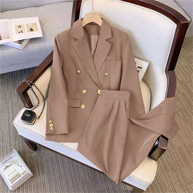 2026 New Style Elegant Commuter Blazer for Women, Spring and Autumn, Unique Design, Trendy Cross-Border Suit