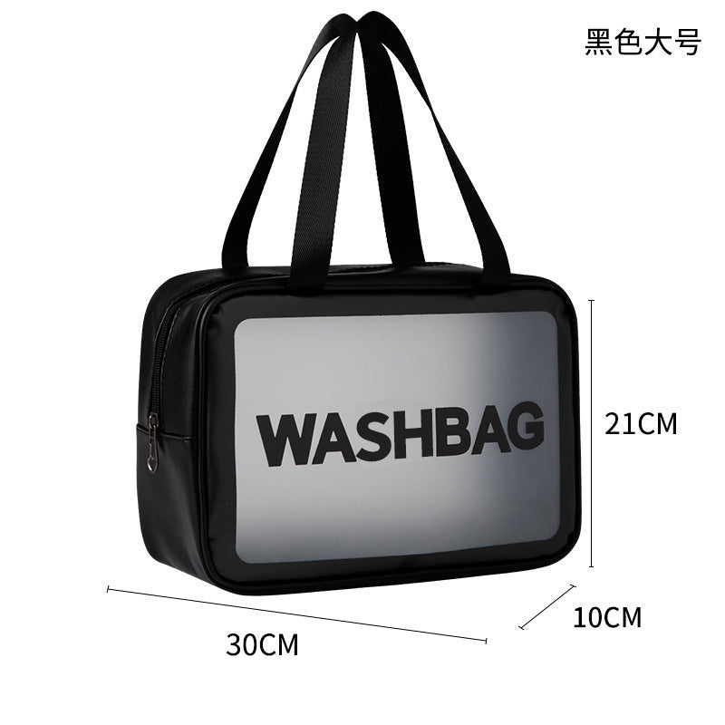 Cosmetic Bag in Ins Style, Large Capacity Women's Makeup Bag, Waterproof Toiletry Bag, Portable Travel Storage Bag, Popular Ins Style