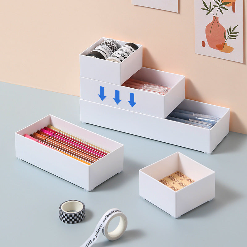 Mirror Cabinet Storage Box Bathroom Cosmetics Storage Rack Dressing Table Skin Care Product Mask Bathroom Desktop Organization Box