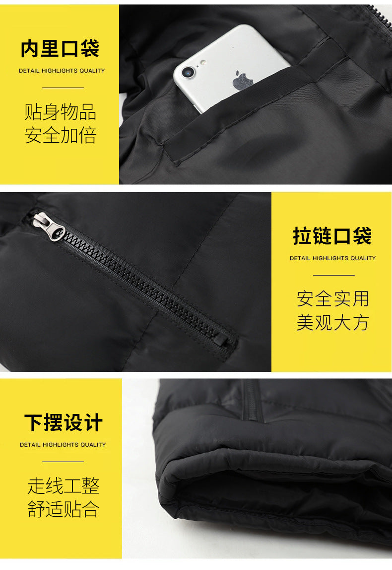Men's Casual Fashion Vest for Autumn and Winter, Trendy Slim-Fit Jacket, Wholesale Dropshipping