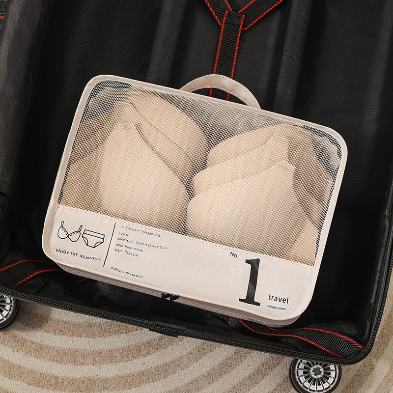 Travel Storage Bag Seven-Piece Suitcase Clothing Sorting Bag Clothing Partition Portable Storage Set
