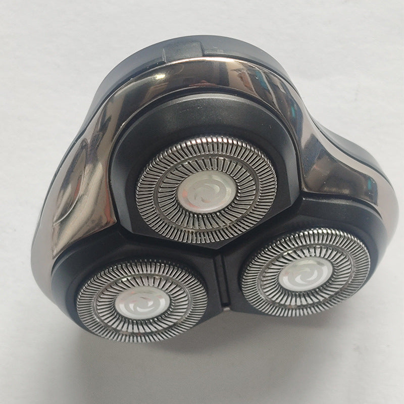 Integral three-head electric shaving head accessories universal spare replaceable integral three-head cover manufacturers wholesale