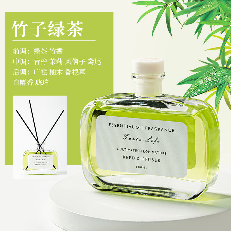 Fireless Aromatherapy Essential Oil for Home Bedroom, High-End Fragrance Refill Set, Imported Perfume, Hotel Toilet Deodorizer