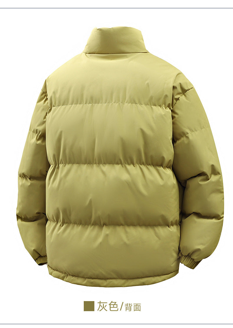 Winter cotton-padded jacket coat American fashion brand couple's bread clothing casual all-match daily loose thickened