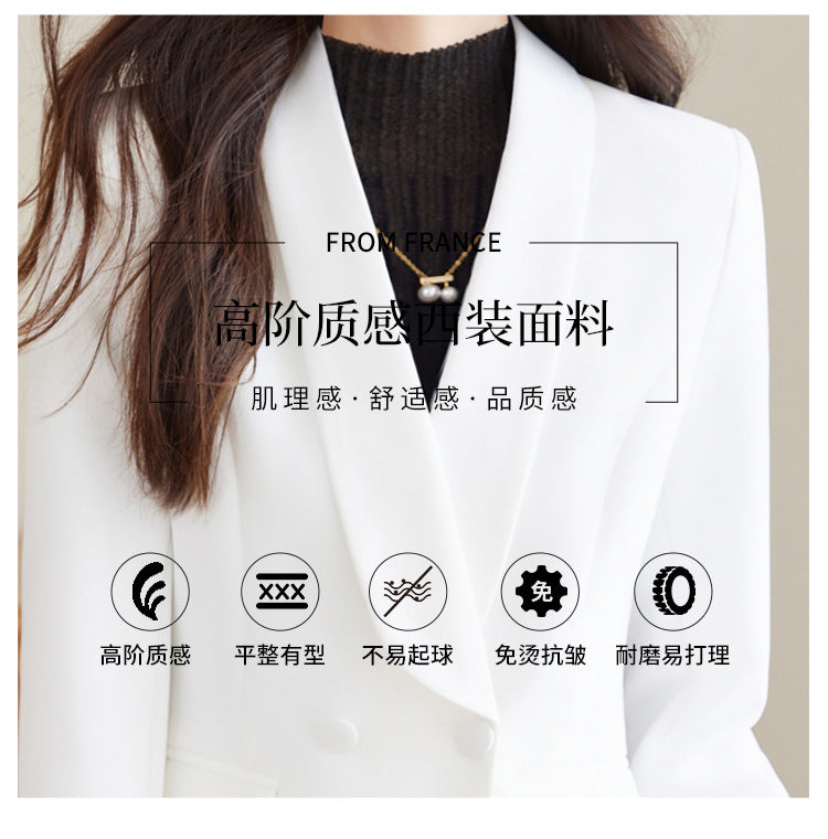 High-End Suit Suit Spring & Fall New Goddess Style Casual Slimming Look Elegant Fashion Commuter Business Professional Workwear