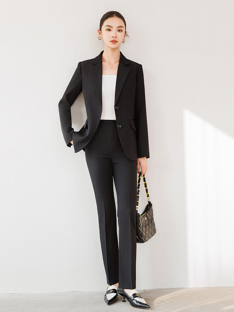 Cross-Border Off-White Blazer for Women, High-End Spring New Style Professional Suit, Fashionable and Elegant Formal Workwear