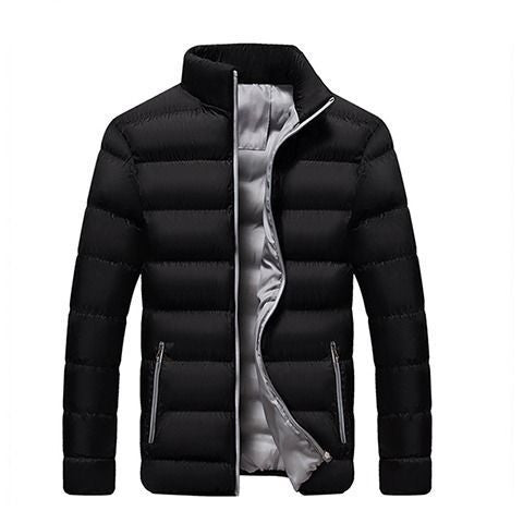 Cotton Coat Men's Coat Youth Short Winter Clothes Korean Fashionable Men's Velvet Cotton Coat Winter Cotton Coat Student's Cotton Coat