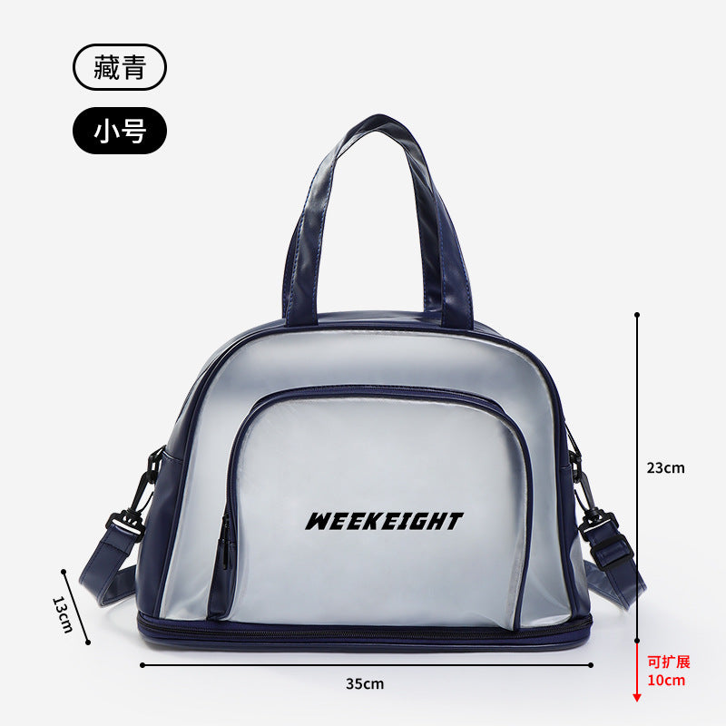 New Dry and Wet Separate Gym Bag Swimming Bag Large Capacity Waterproof Toiletry Bag Travel Portable Shoulder Beach Bag