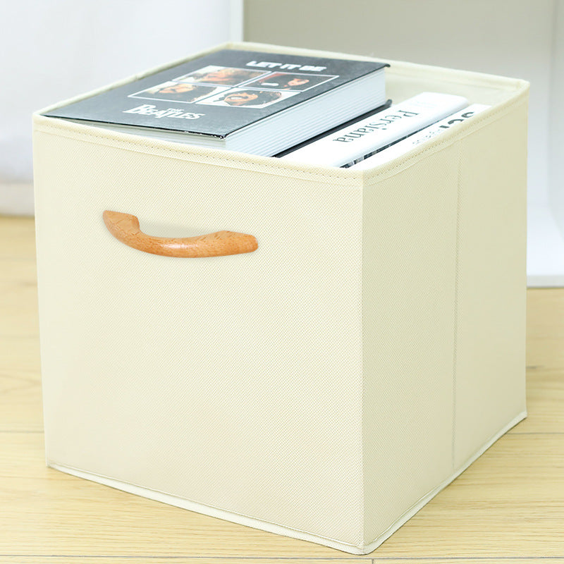 Amazon Lidless Storage Box Fabric Storage Box Foldable Large Drawer Storage Box Toy Storage Box