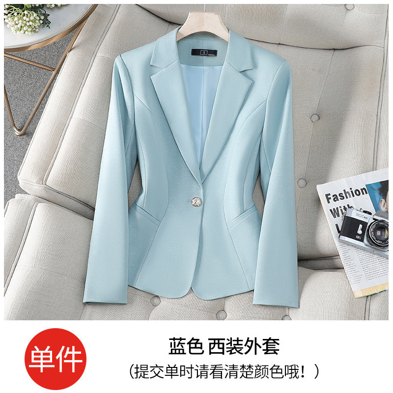 2025 Autumn/Winter Amazon Casual Fashion Women's Slim Short Chanel-Style Blazer for Cross-Border Trade 8535